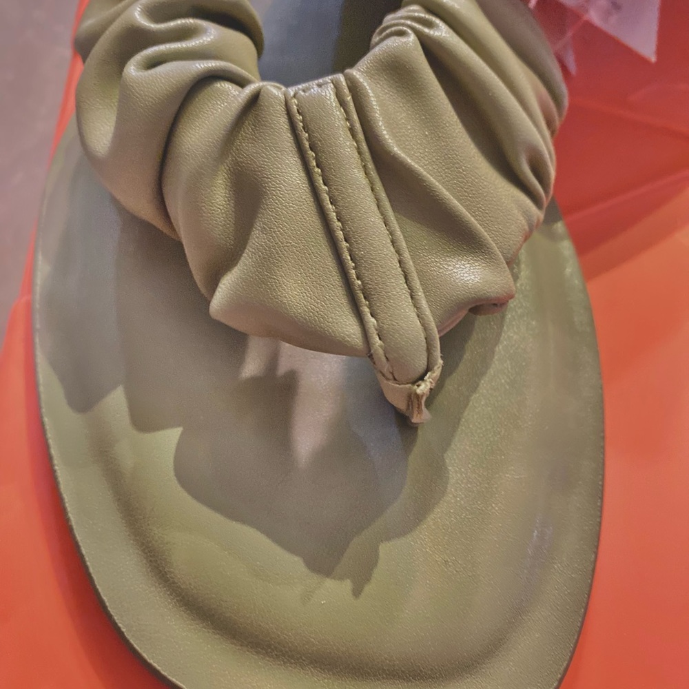 NWT A New Day Sandals | Color: Olive Green Size: 8 - Picture 3 of 9
